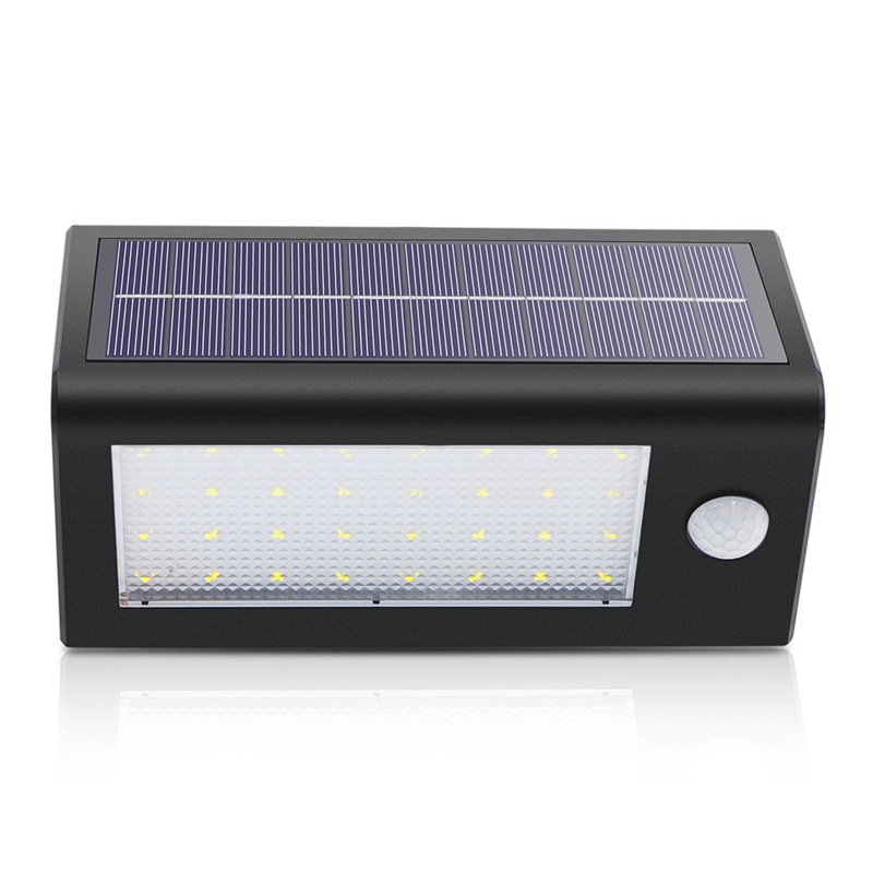 Solar Light Outdoor Motion Sensor Recharge 38LED Solar Wall Light Waterproof Emergency Led Light For Street Garden Porch Lamp